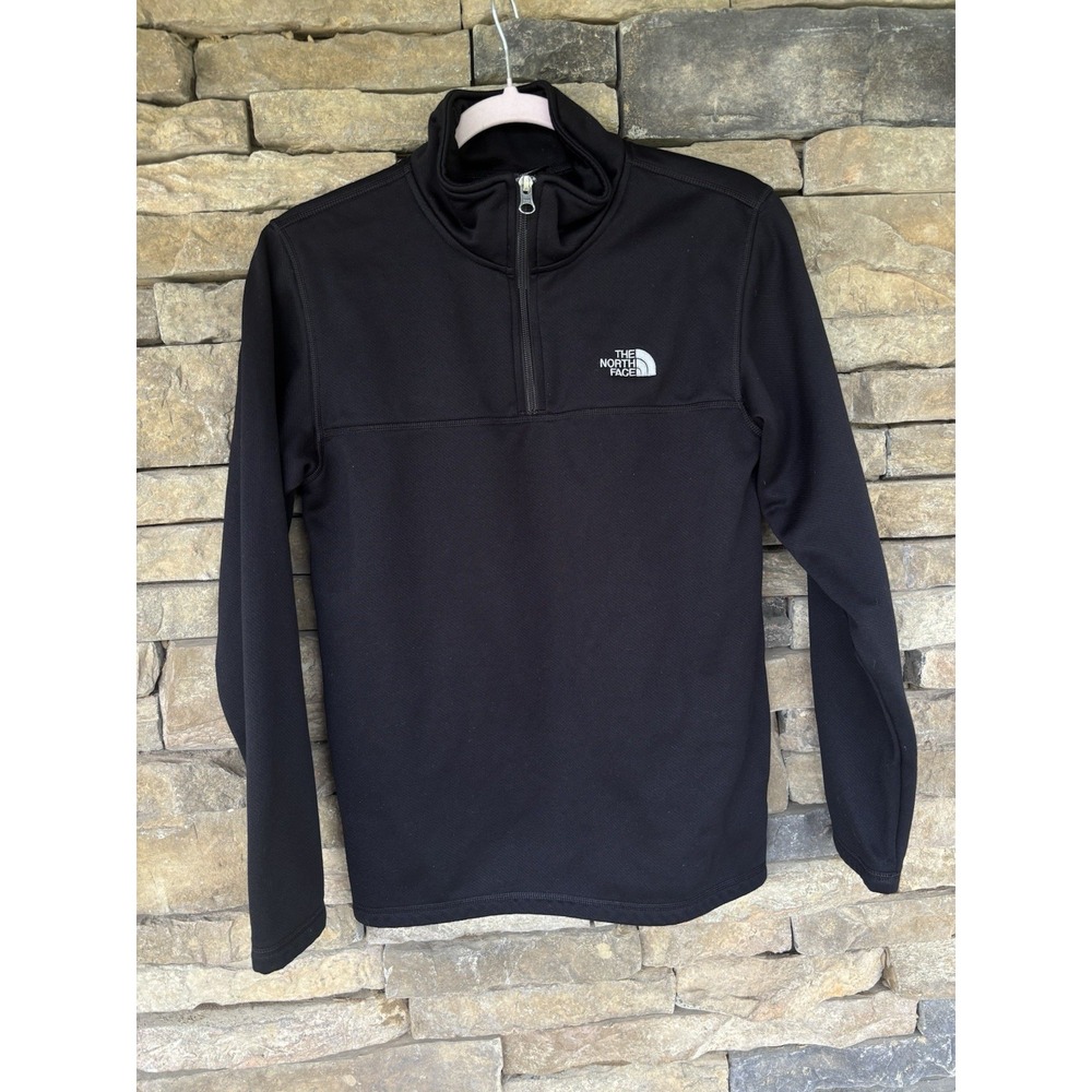 The North Face Boys Garçons Fleece Jacket Black Size XL